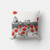 ポピー枕 クッション (正面)