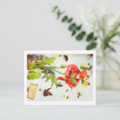 ポピー格言 ポストカード (スタンド正面)