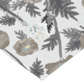 ポピー水彩フローラデコール ショートテーブルランナー (コーナー)