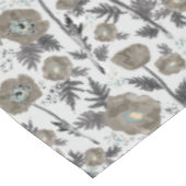 ポピー水彩フローラデコール テーブルクロス (アングル)