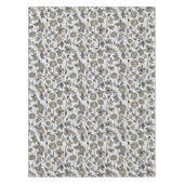 ポピー水彩フローラデコール テーブルクロス (正面)