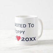 ポピー水軍とレッドマグに昇格 コーヒーマグカップ (正面右)