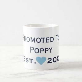 ポピー海軍とライトブルーマグに昇格 コーヒーマグカップ