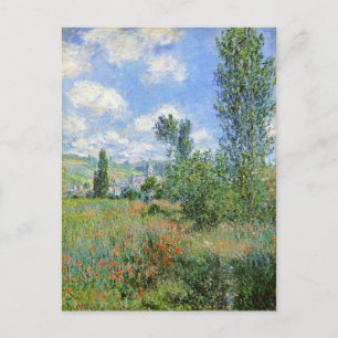 ポピー畑のレーン – Claude Monet ポストカード