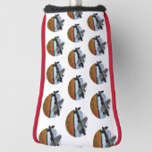 ポピー畑の上のランカスター爆撃機 ゴルフヘッドカバー (回転90)