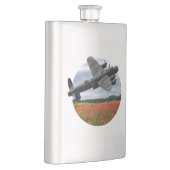 ポピー畑の上のランカスター爆撃機 フラスク (右)