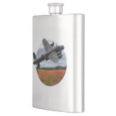 ポピー畑の上のランカスター爆撃機 フラスク (左)