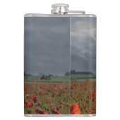 ポピー畑の上のランカスター爆撃機 フラスク (裏面)
