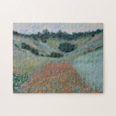 ポピー畑の空洞の近くにGiberny by Monet ジグソーパズル (横)
