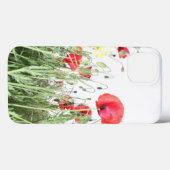 ポピー畑フラワーサン自然開花ハート Case-Mate iPhoneケース (裏面 (横))