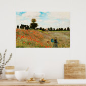 ポピー畑， 1886 ポスター (キッチン)