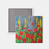 ポピー磁石 マグネット (正面/裏面)