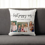 ポピー祖父の孫フォトコラージュ クッション<br><div class="desc">Poppy祝祖父孫フォトコラージュ装飾用クッションとPoppy。大切パーソナライズされたな写真のコラージュが美しく並び、孫と特別な瞬間を捉える。素材から作ら高品質れスタイリッシュ、ベッドやソファに表示するのに最適な、感傷的なtouchを任意の宇宙に追加する。この枕は、誕生日や休日、特別な機会に理想的な、ポピーと彼の最愛の孫の間で共有された絆と思い出を尊重ユニーク。</div>