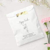 ポピー種葬儀 フェイバーバッグ (封をした状態)