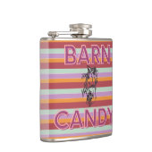 ポピー笑顔のビニール包まれたフラスコ フラスク (右)