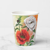 ポピー紙カップ 紙コップ (裏面)