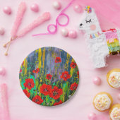 ポピー紙プレート ペーパープレート (パーティー)