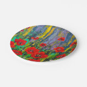 ポピー紙プレート ペーパープレート (アングル)