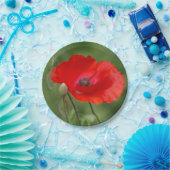 ポピー紙プレート ペーパープレート (パーティー)