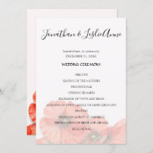 ポピー結婚フラワー式プログラムL2