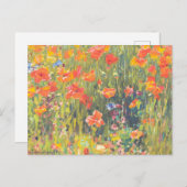 ポピー絵画ズのはがき ポストカード (正面/裏面)