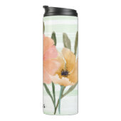 ポピー色彩の鮮やかスとポピーストライプス熱タンブラー タンブラー (回転右)