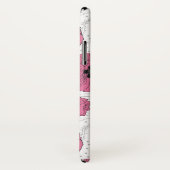 ポピー花カスタムモノグラムの電話ケース Case-Mate iPhoneケース (裏面/右)