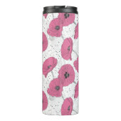 ポピー花カスタム咲き タンブラー (裏面)