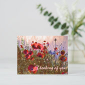 ポピー芸術品を気取ったパイ！ ポストカード (スタンド正面)