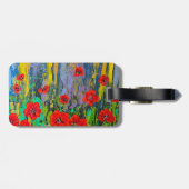 ポピー荷物タグ ラゲッジタグ (裏面横)