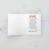 ポピー記念日カード カード (内部)