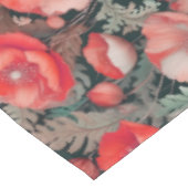 ポピー赤いテーブルクロス テーブルクロス (アングル)