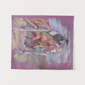 ポピー跳び タペストリー (正面(横))