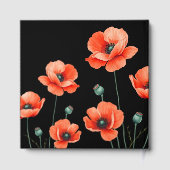 ポピー追悼スクエアフォイルゲストブック ゲストブック (裏面)