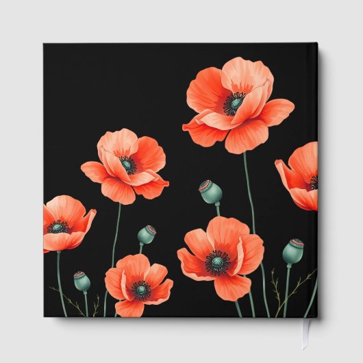 ポピー追悼スクエアフォイルゲストブック ゲストブック (裏面)