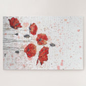 ポピー金ゴールドジグソーパズル ジグソーパズル (横)