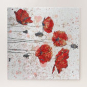 ポピー金ゴールドジグソーパズル ジグソーパズル (横)