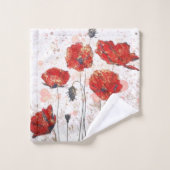 ポピー金ゴールドタオルセット バスタオルセット (ウォッシュタオル)