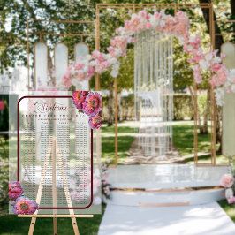 ポピー開花 |エレガントフローラ200席 アクリルサイン