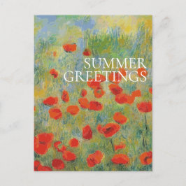 ポピー類 – はがき