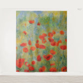 ポピー類 – タペストリー (正面)