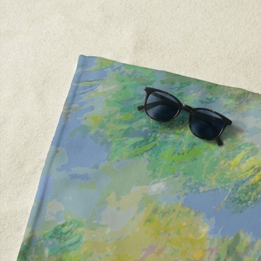 ポピー類 – ビーチタオル (インサイチュ)