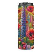 ポピー鮮やかルピネレインボーフィールド タンブラー (裏面)