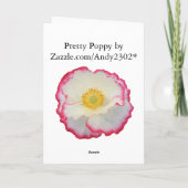 ポピー105 ~ カード (裏面)