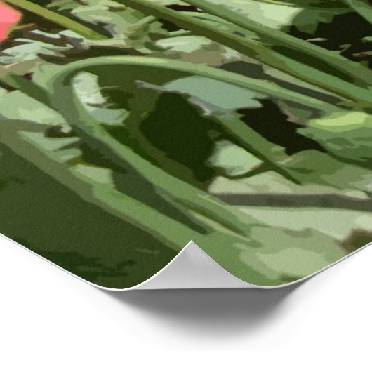 ポピー1 ポスター (角)