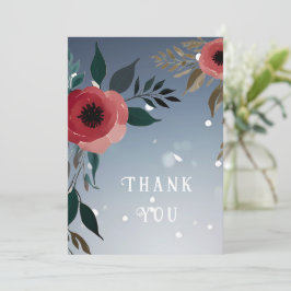 ポピー・オブ・ラブ»結婚式招待状・コレクション サンキューカード