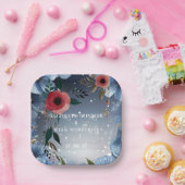 ポピー・オブ・ラブ»結婚式招待状・コレクション ペーパープレート (パーティー)