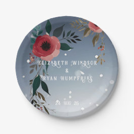 ポピー・オブ・ラブ»結婚式招待状・コレクション ペーパープレート