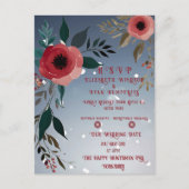 ポピー・オブ・ラブ»結婚式招待状・コレクション ポストカード (正面)