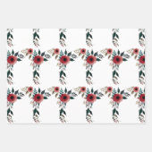 ポピー・オブ・ラブ»結婚式招待状・コレクション ラッピングペーパーシート (正面2)